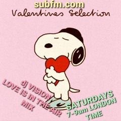 LOVE AFFAIR VDAY LADIES MIX JUNGLE - DnB LIFE ON WAX SHOW DJ VISION