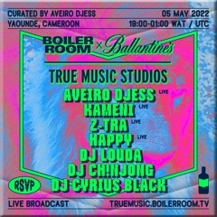 DJ Cyruis Black | Boiler Room x Ballantine's True Music Studios: Yaoundé