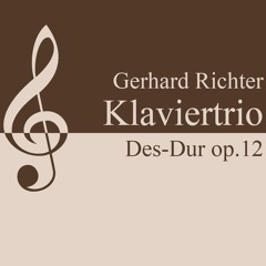 Piano trio D flat-major (Des-Dur), op. 12
