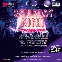 Saturday Night TechAway #024 on DanceFreex.com - 10 feb 2024