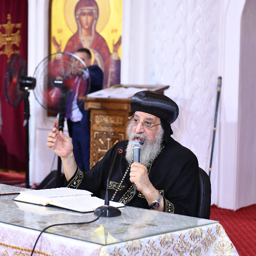 أصحاحات متخصصة" (٣).. "اَلْمَحَبَّةُ لاَ تَسْقُطُ أَبَدًا" عظة الاربعاء لقداسة البابا تواضروس الثاني- إيبارشية القوصية 01-10-2025