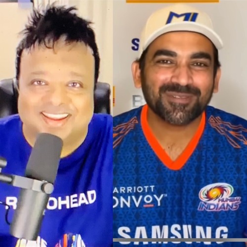 Zaheer Khan (Dir. Cricket Ops Mumbai Indians) with Hrishi K - Game 1 preview MI vs KKR IPL 2021
