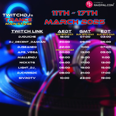 Live @ Twitch.tv/SivroTV - 03/16/2025 [Twitch DJs Trance Raid Train - Mainstage]