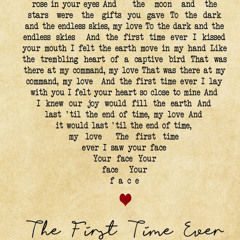 The First Time Ever I Saw Your Face