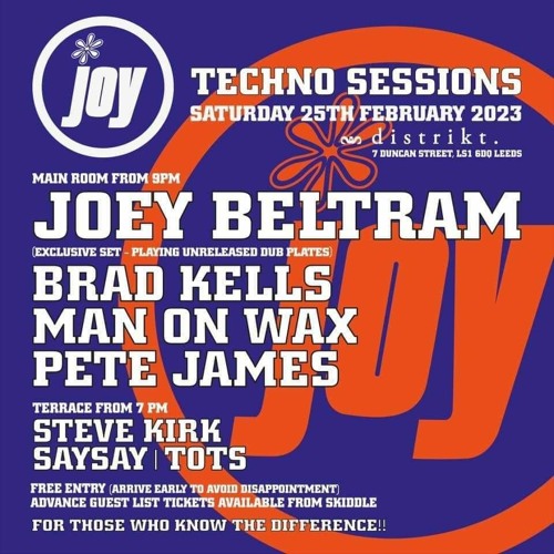 SaySay - Joy Techno Sessions - Vinyl Set (25.02.23)