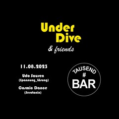 Cosmic Dance @ Under Dive & Friends [Tausendbar 11.08.23]