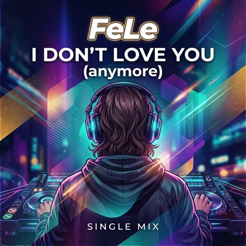 FeLe - I don't love you (anymore) Single Mix — cover