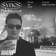 SYNES Radio 081: w/ Ralph Low-Rent