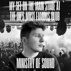 Ministry of Sound Will Bailey Mainstage DJ Set