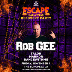 Basscon Escape Halloween Recovery Party - Echoplex LA