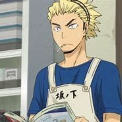 Smoking weed with Ukai Keishin