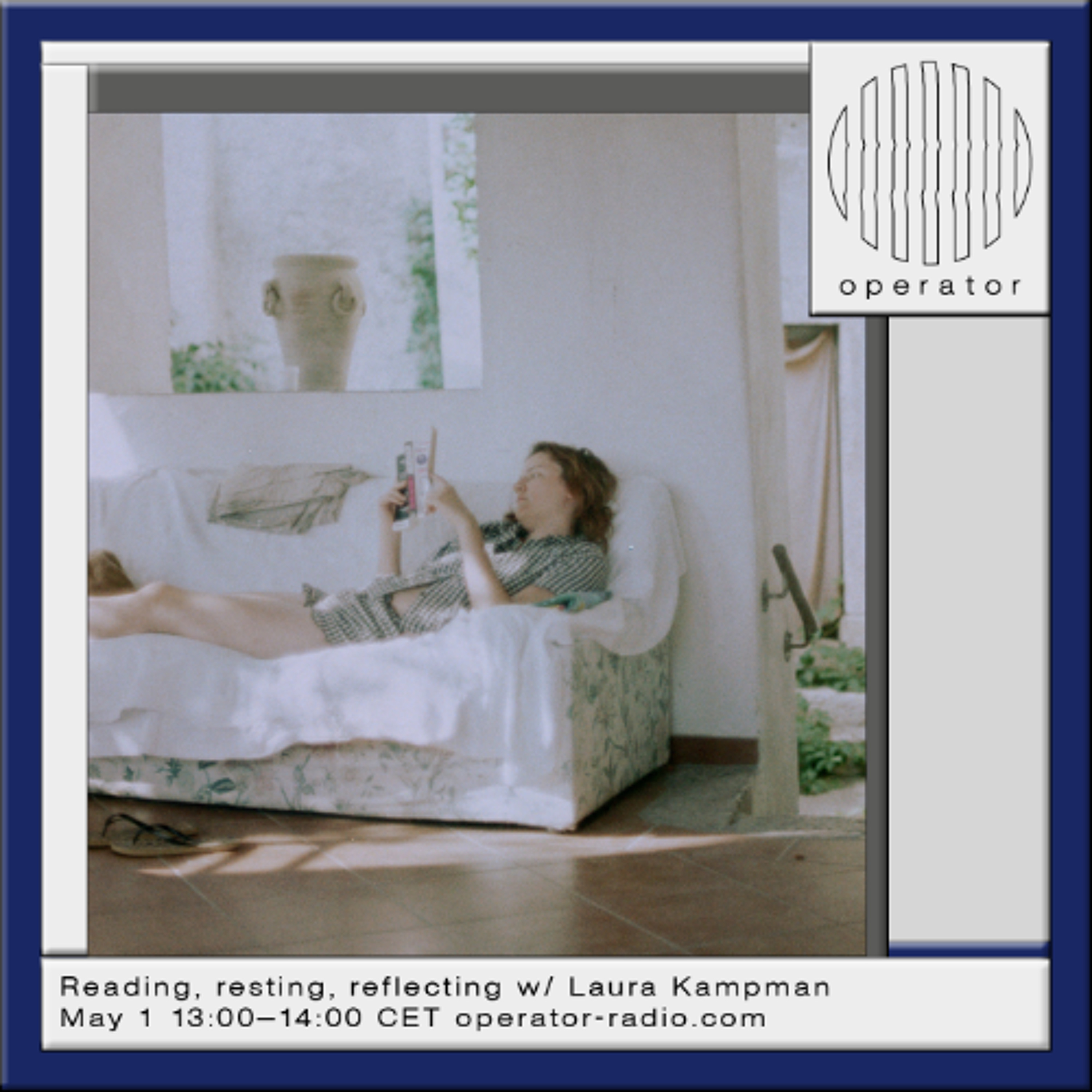 Reading, resting, reflecting w/ Laura Kampman - 1st May 2026 episode artwork