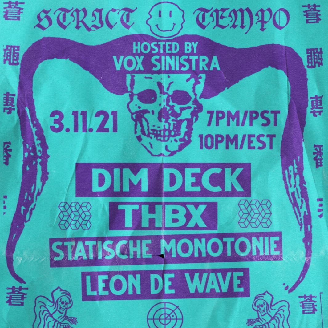 Strict Tempo 03.11.2021 - Gomboc Records Special
