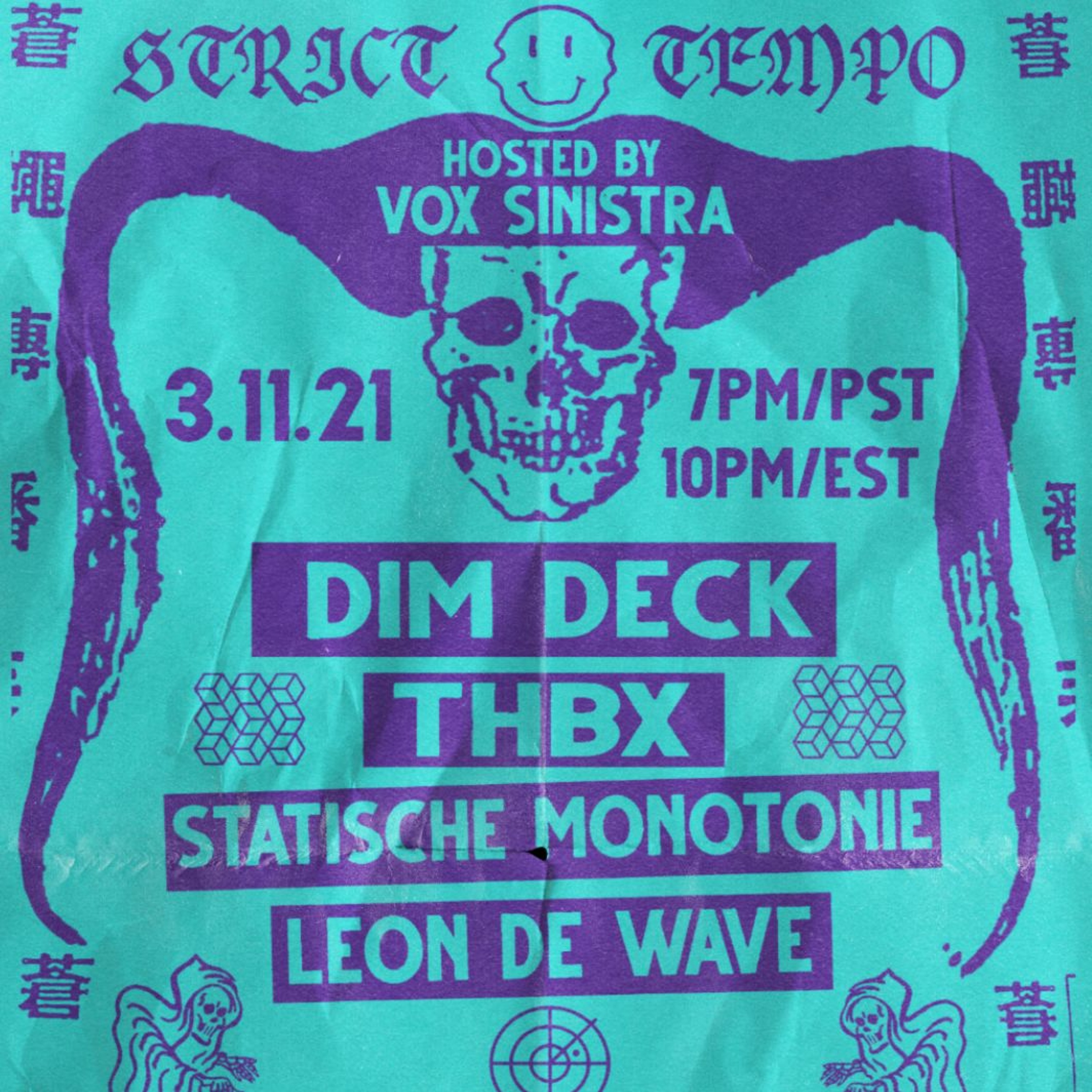 Strict Tempo 03.11.2021 - Gomboc Records Special episode artwork