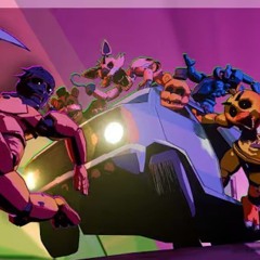 Asgore running over Dess but it's FNAF - (FREDDYTRUCK)