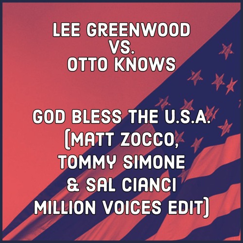 Listen to God Bless The . (Matt Zocco, Tommy Simone & Sal Cianci  Million Voices Edit) by Tommy Simone in God Bless The . (Matt Zocco,  Tommy Simone & Sal Cianci Million
