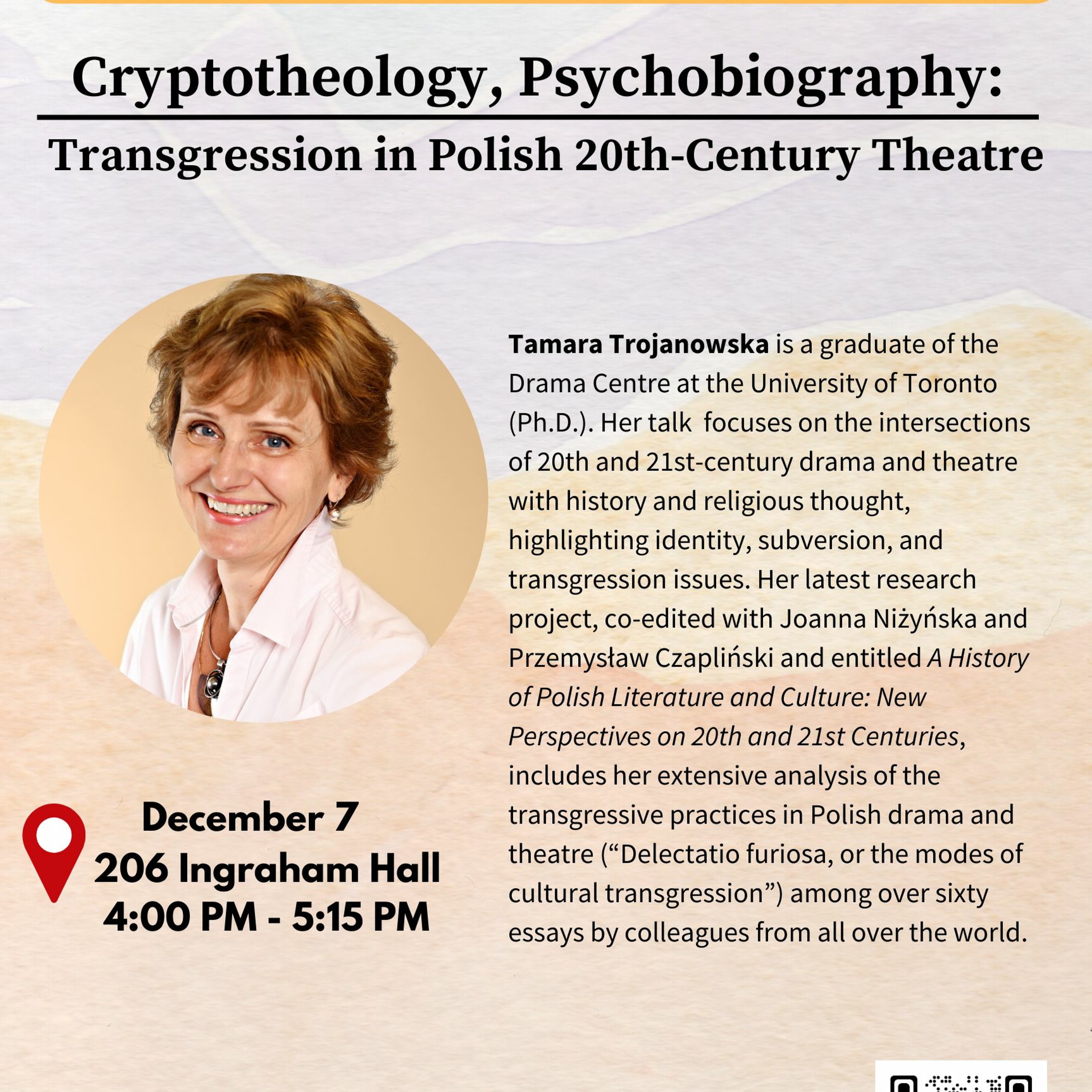Cryptotheology, Psychobiography: Transgression in Polish 20th-Century Theatre episode artwork