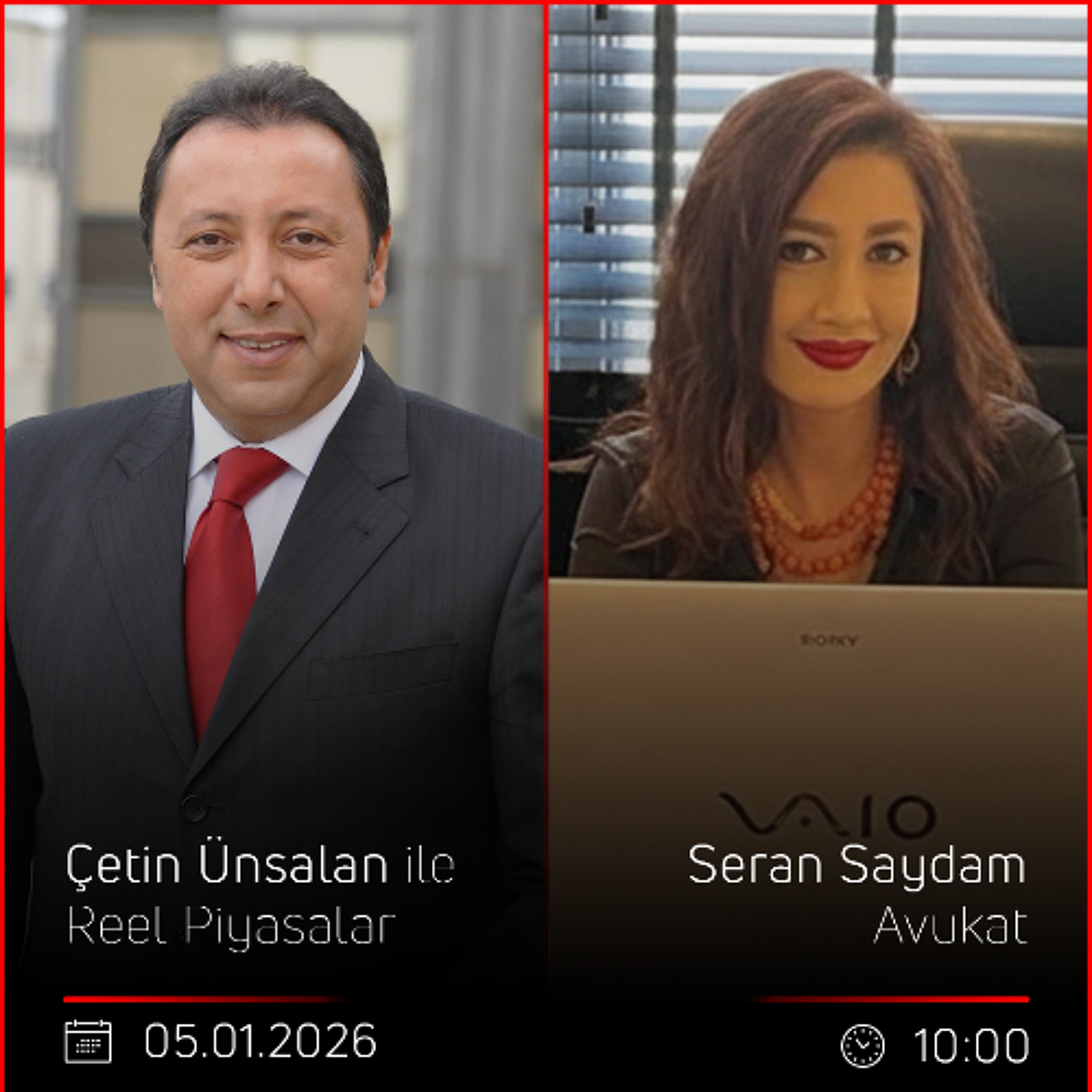 Seran Saydam - Çetin Ünsalan ile Reel Piyasalar episode artwork