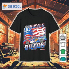 Austin Dillon 3 Rcr Hendrick Motorsports Team Usa Flag Shirt