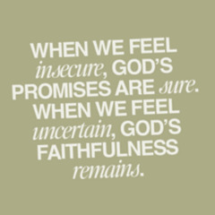 Steady, Strong and Faithful
