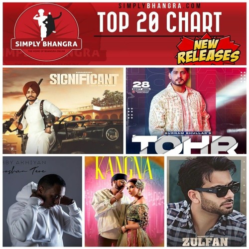 SimplyBhangra.com #Bhangra TOP 20 - Week Commencing 10.10.2021 - NEW ENTRIES