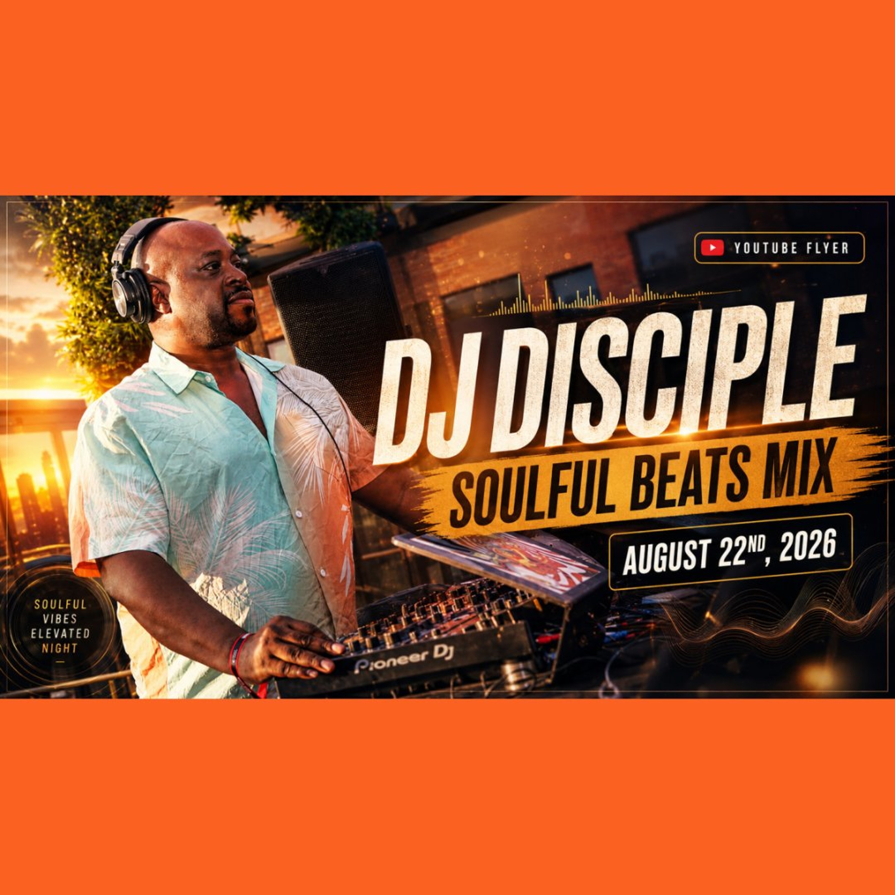 DJ Disciple Soulful Beats Mix  August 22, 2026