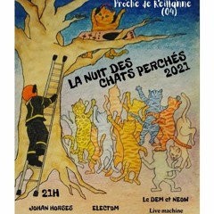 Johan Horses - 124 To 140 BPM Techno Dj Set @ La Nuit Des Chats Perchés, Reillanne