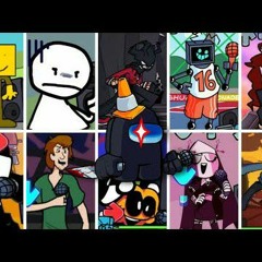 Defeat, but every Opponent's Turn is a Different Cover (Friday Night Funkin' - vs. Impostor Mod