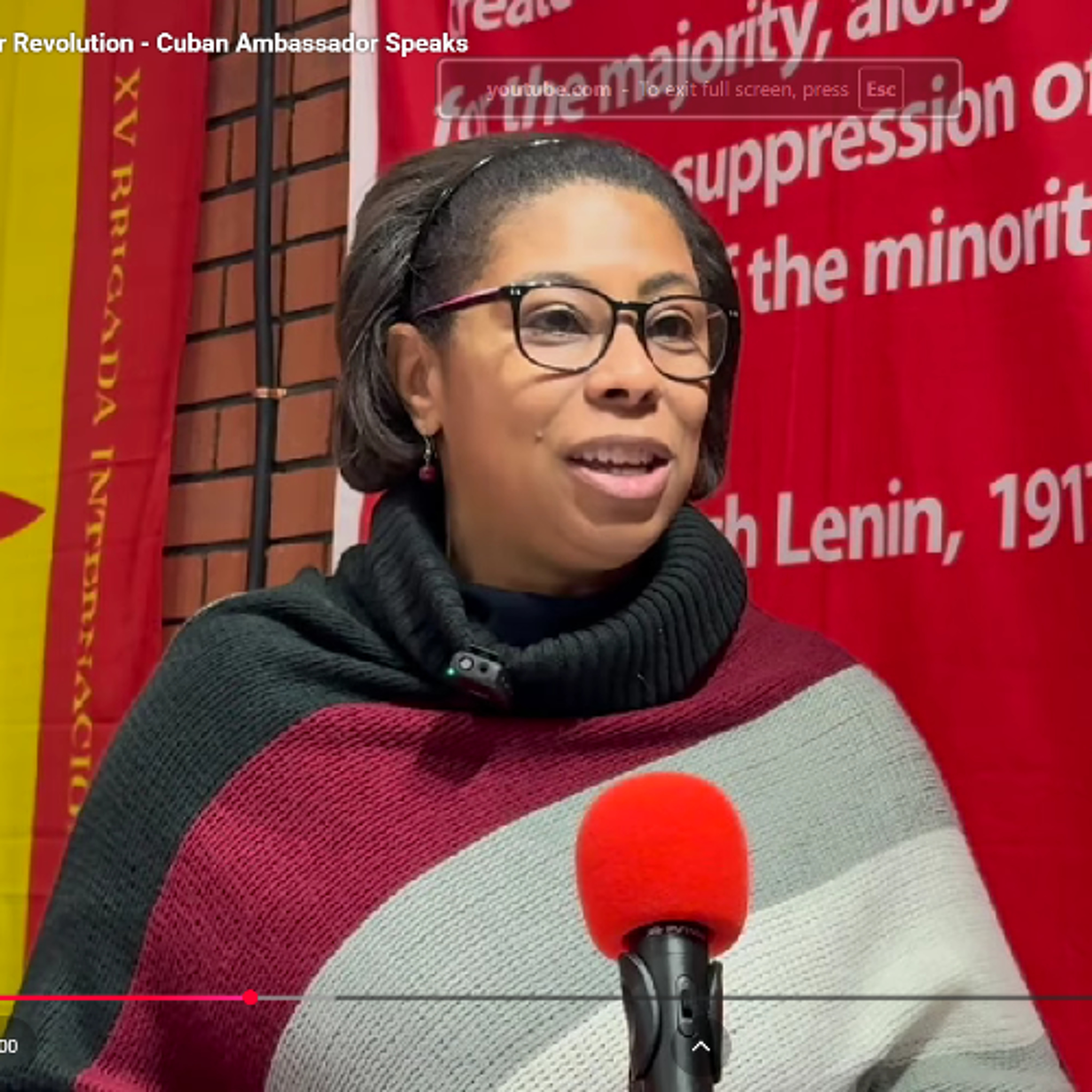 Cuba and the October Revolution - Cuban Ambassador Speaks (1)