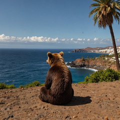 Bear on Gran Canaria