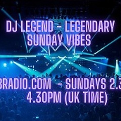 DJ Legend LIVE on DNBRADIO - Legendary Sunday Vibes