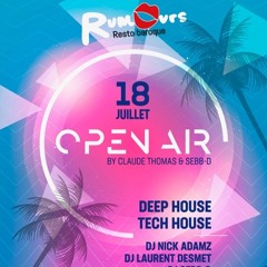 Nick Adamz @ Rumours Open Air - 18 - 07 - 2020