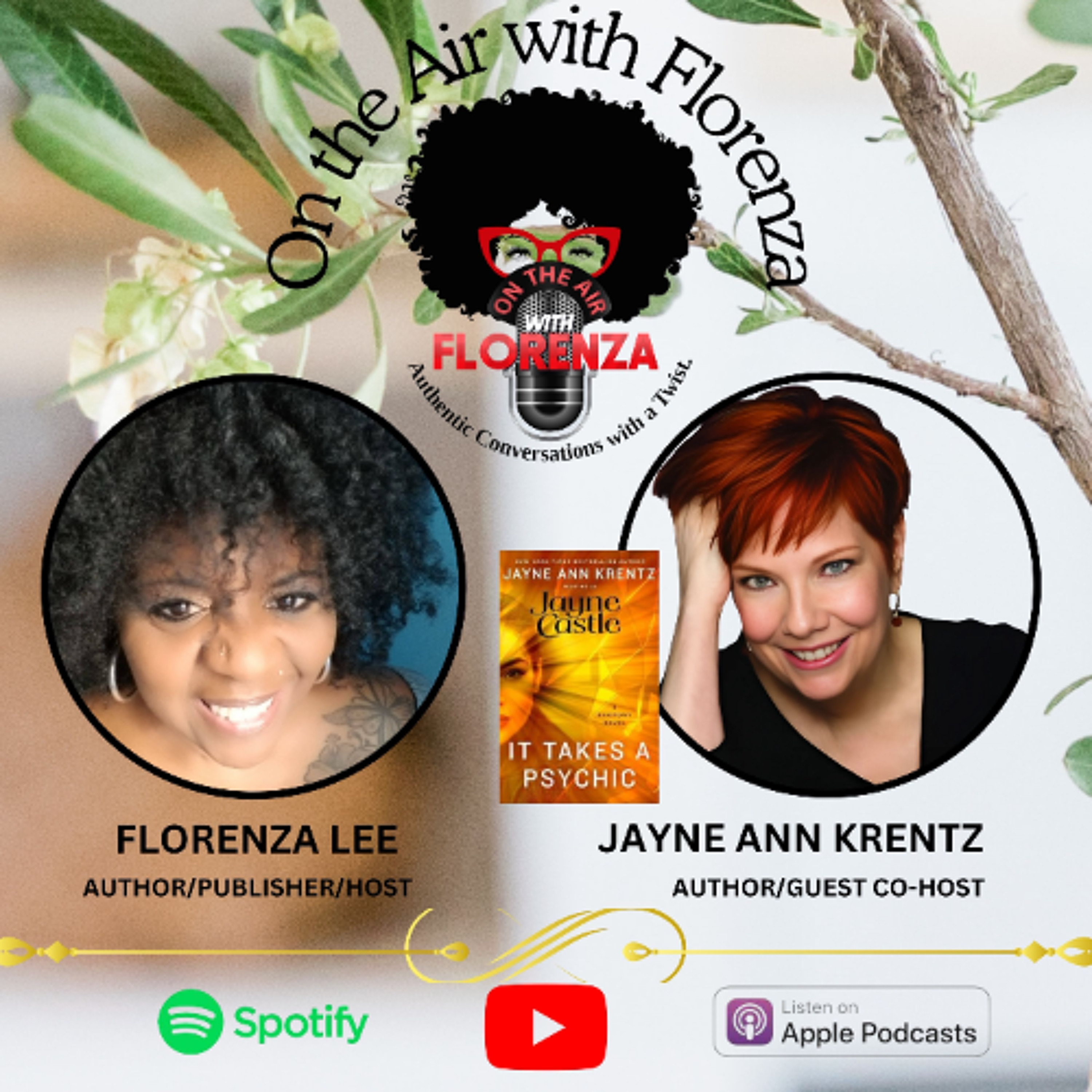 cover of episode Jayne Ann Krentz  Co-hosts On the Air with Florenza