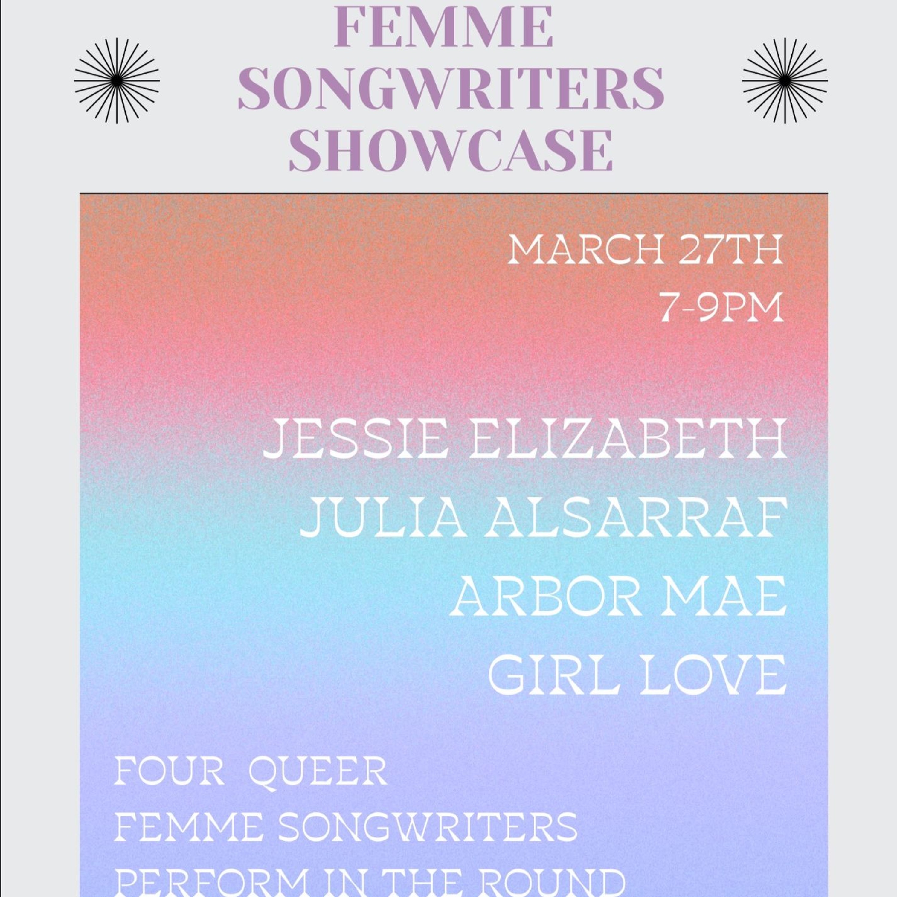 Femme Songwriters Showcase Says Goodbye to Mojo Cafe episode artwork