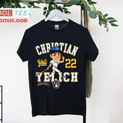 Christian Yelich Milwaukee Brewers Hometown Caricature Shirt