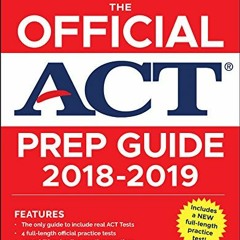 View [EPUB KINDLE PDF EBOOK] The Official ACT Prep Guide by  ACT ✓