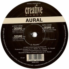 CCR-007 / Aural - Desire