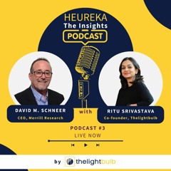 Episode #3: David M. Schneer with Ritu Srivastava (Heureka: The Insights Podcast by Thelightbulb)