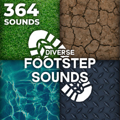 Diverse Footstep Sounds - Full Preview