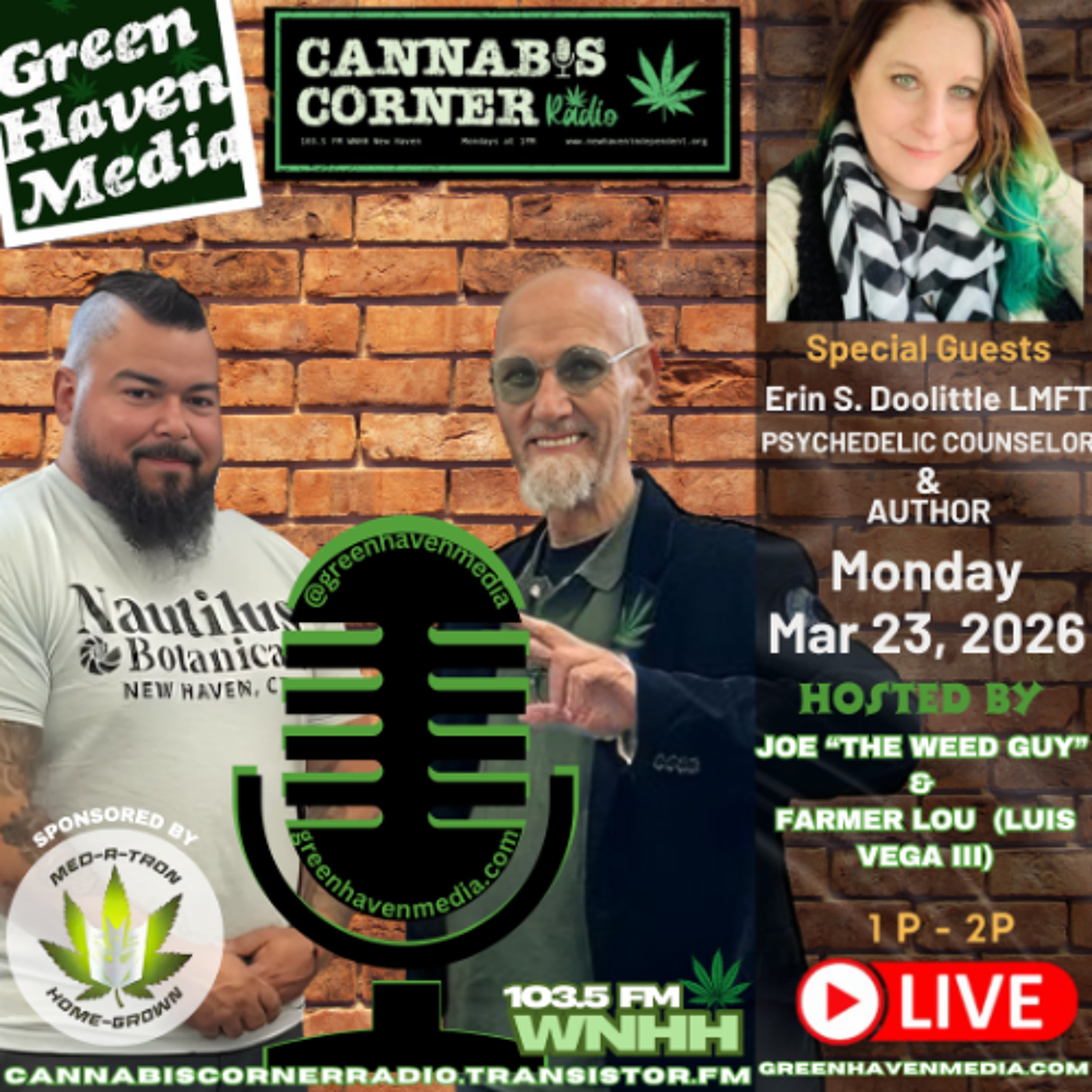 Cannabis Corner Radio: Mar 23, 2026 episode artwork