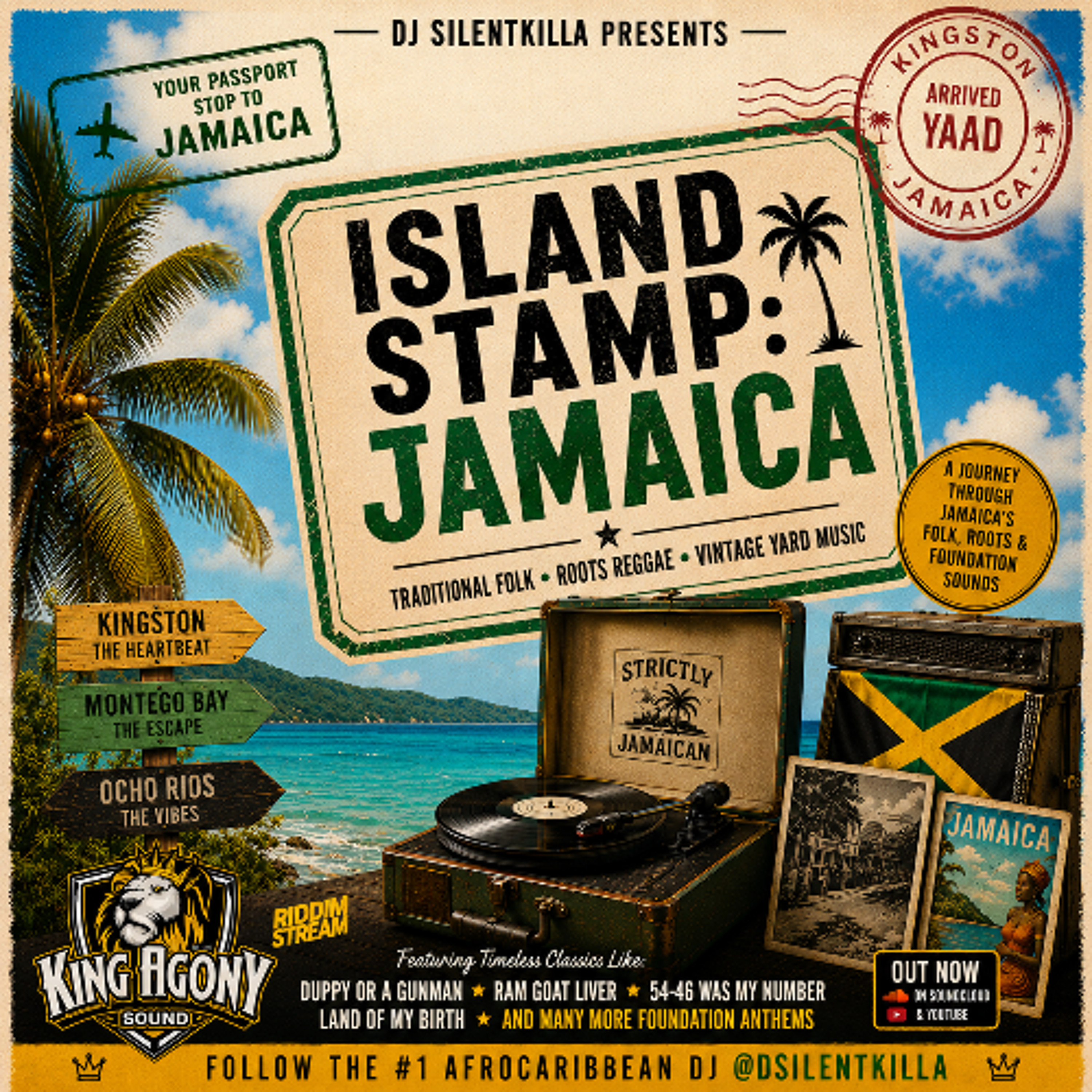 Island Stamp JAMAICA episode artwork