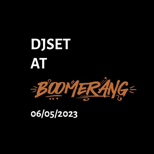 DJ Set at Boomerang Festival, Malta 05/06/2023