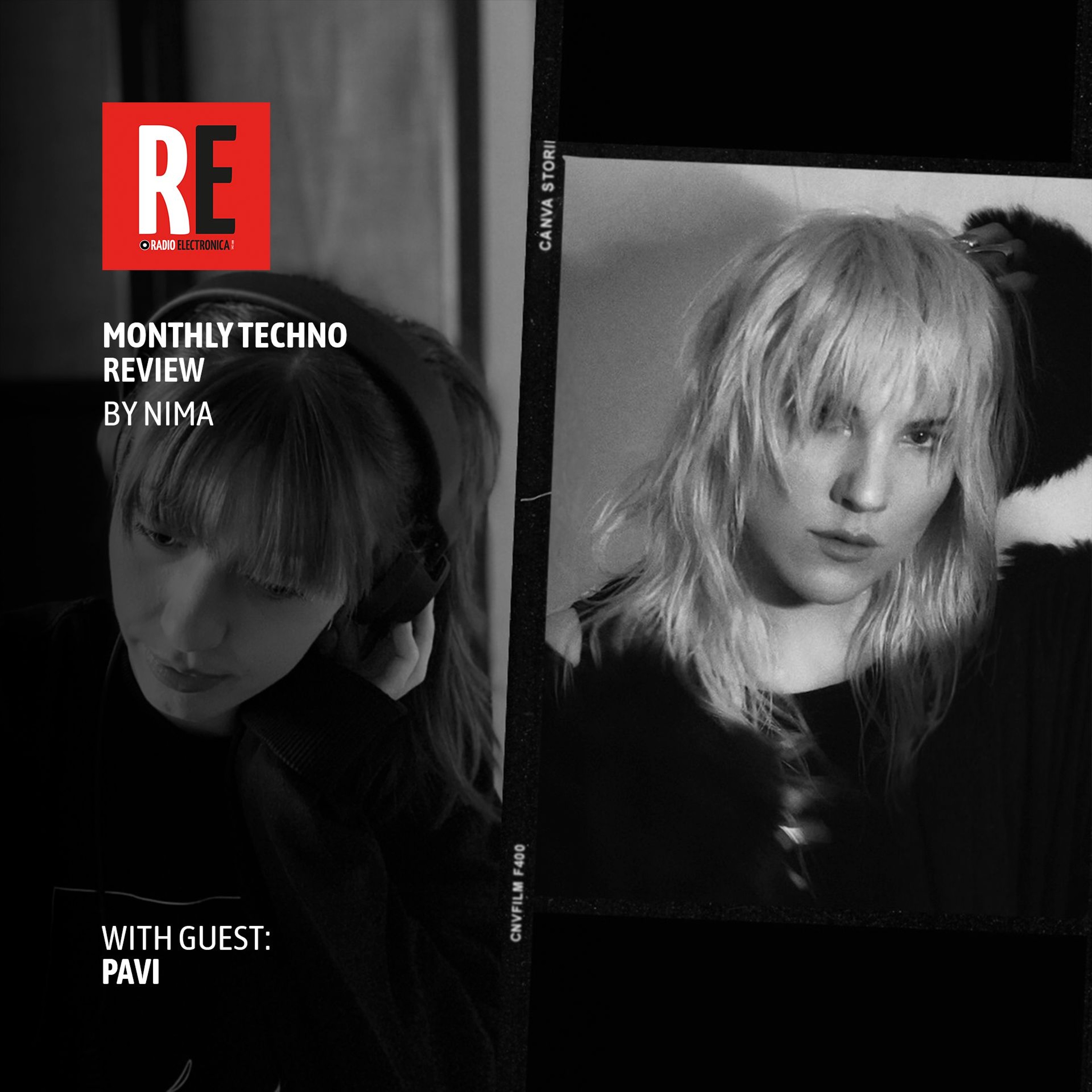 RE - MONTHLY TECHNO REVIEW EP 45 by NIMA with PAVI episode artwork