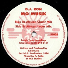 Mo Musik (African Chant Mix) - DJ Ron