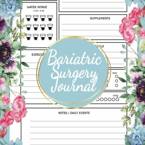 PDF_⚡ Bariatric Surgery Journal: Daily Gastric Sleeve Food and Weight Loss Journ