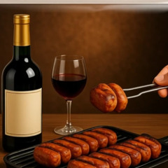 Alcool fin et grillades