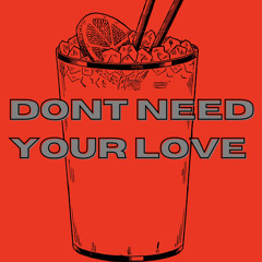 dont need your love