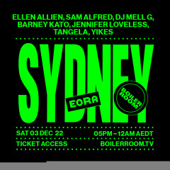 Jennifer Loveless | Boiler Room: Sydney