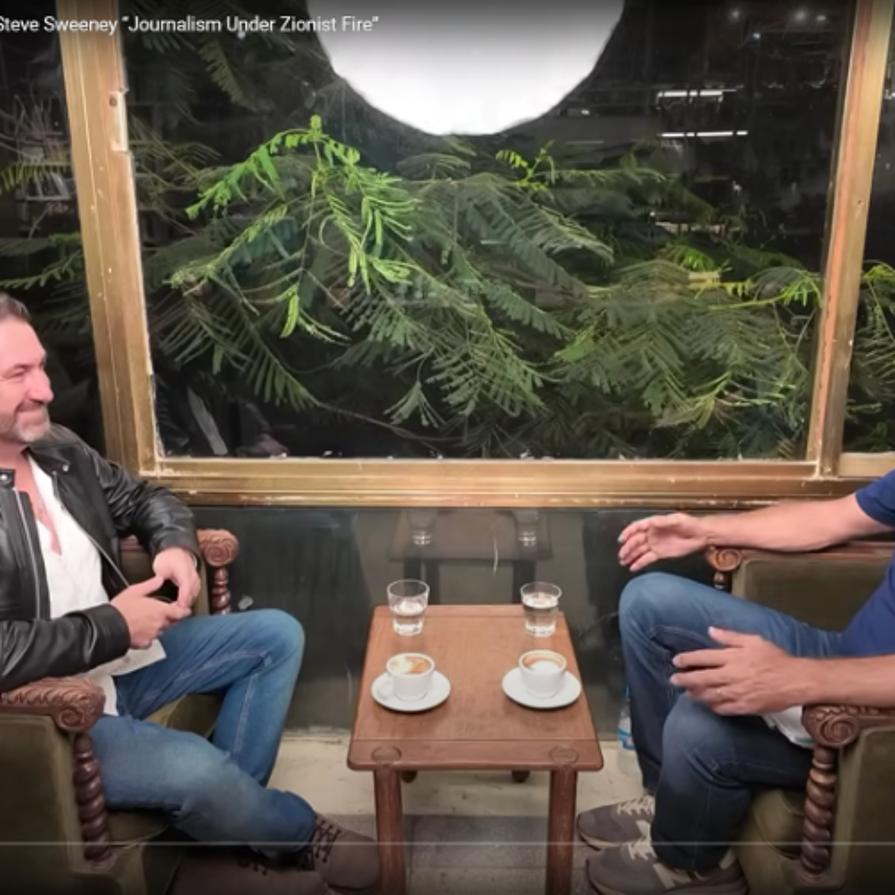 Wartime Cafe with Laith Marouf EP 35: Steve Sweeney “Journalism Under Zionist Fire”