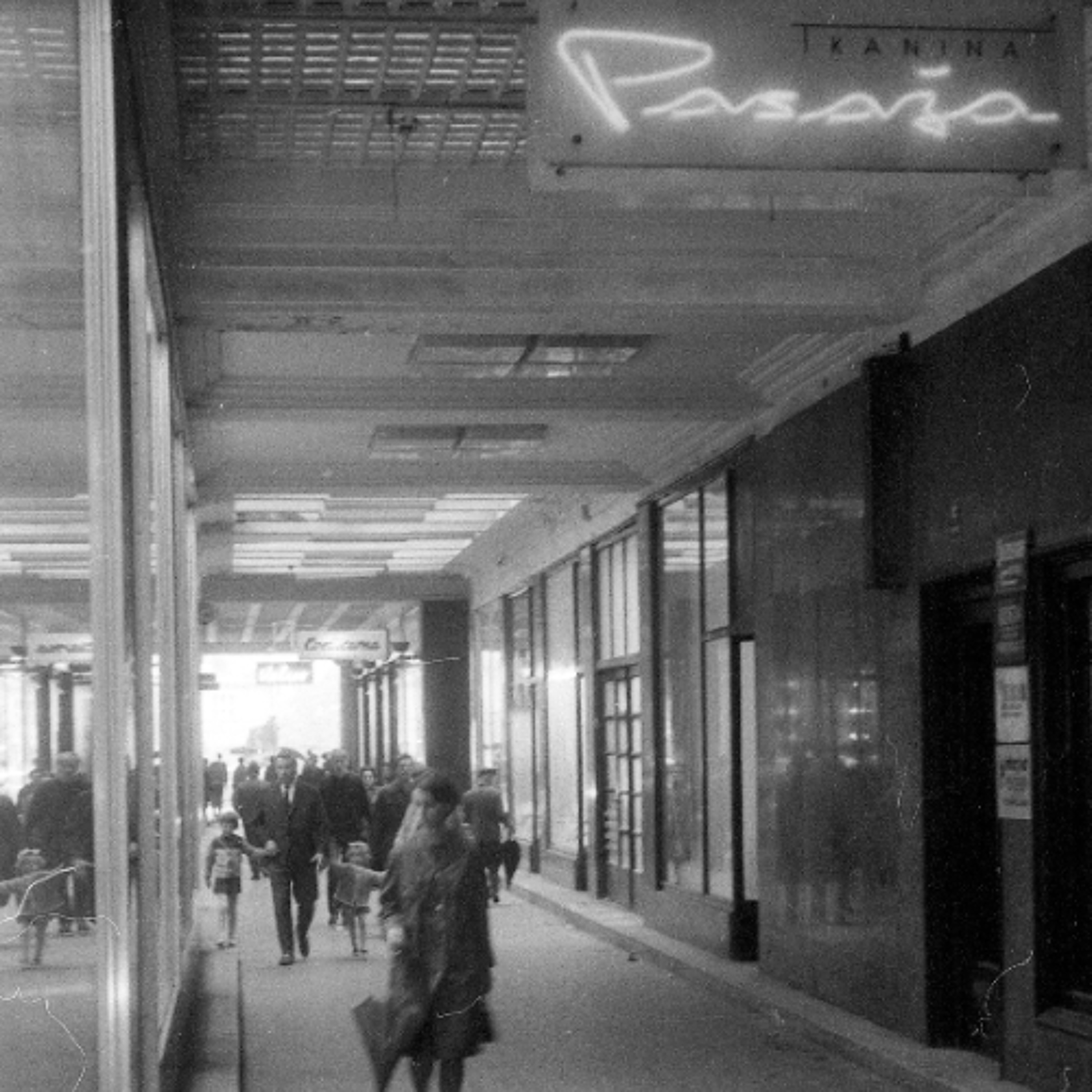 Nevihta v pasaži - zvočna impresija ob razstavi Prva ljubljanska pasaža
